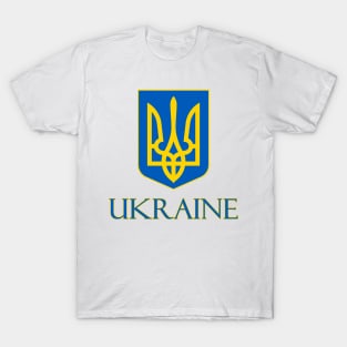 Ukraine - Coat of Arms Design T-Shirt